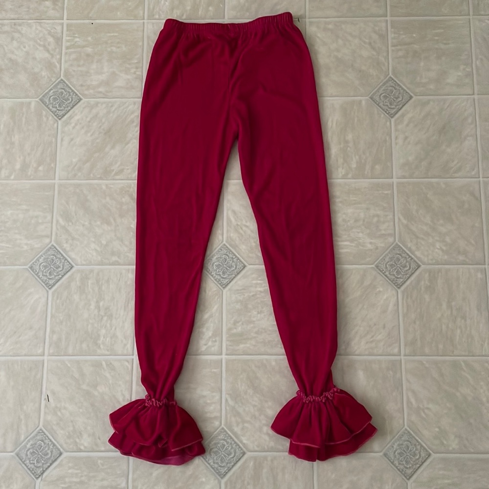 Pink Velvety Pants
